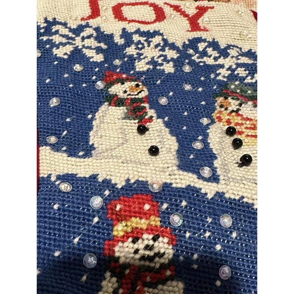Christmas‎ Stocking Needlepoint Wool 